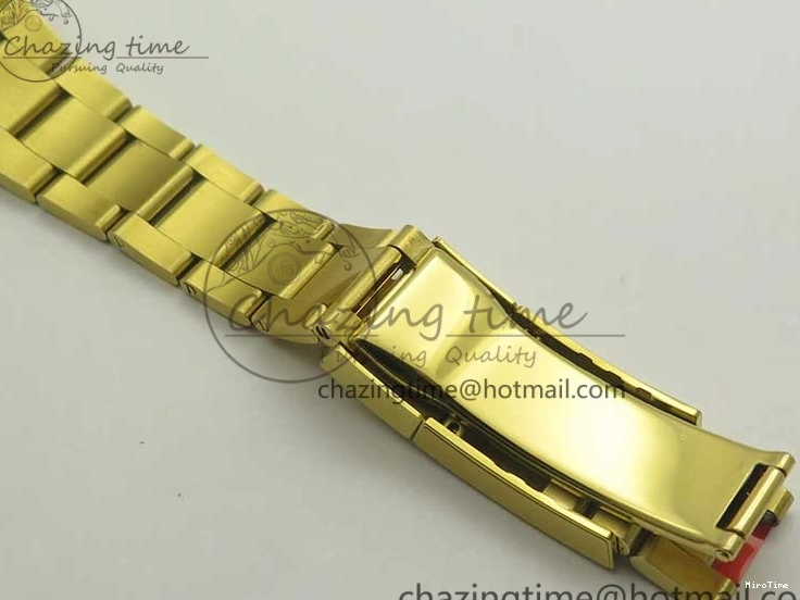 MiroTime 0307 Daytona 116589RBOW YG Rainbow Crystal BLF Best Edition Black Dial on YG Bracelet A ZeroBulk 3352